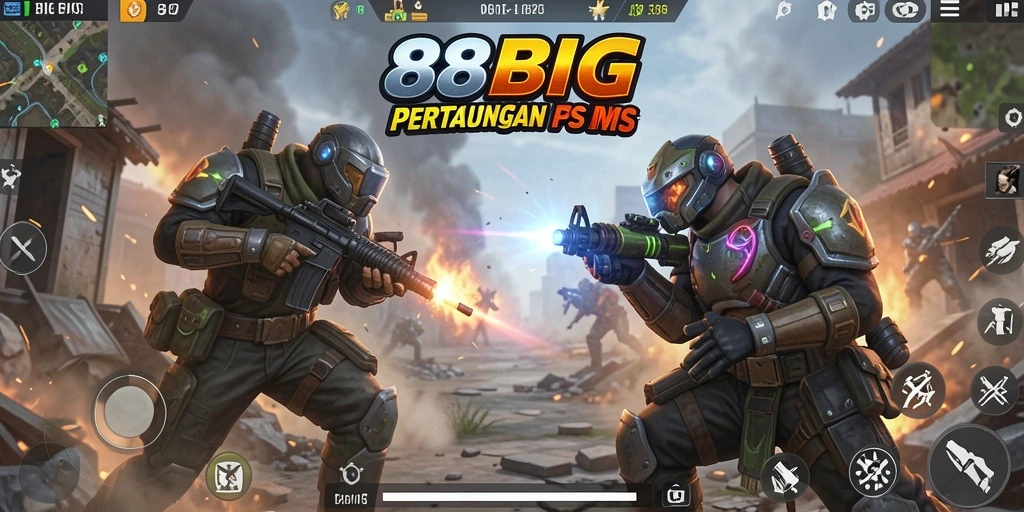 Tangkapan layar dari gameplay 88BIG yang intens dan mendebarkan.