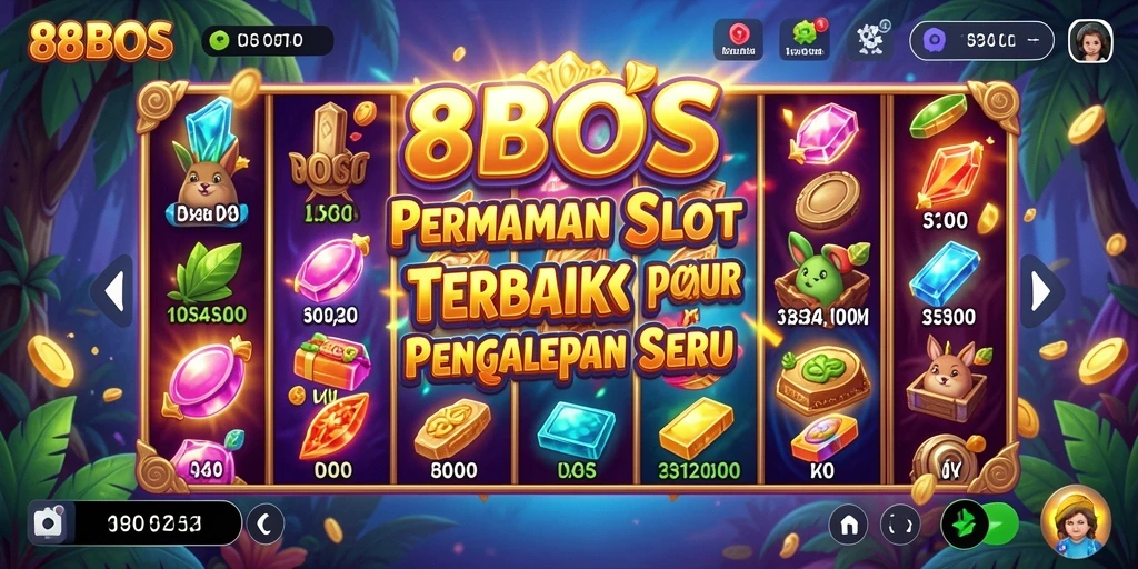 Screenshot 88BOS menampilkan gameplay slot yang mengasyikkan.
