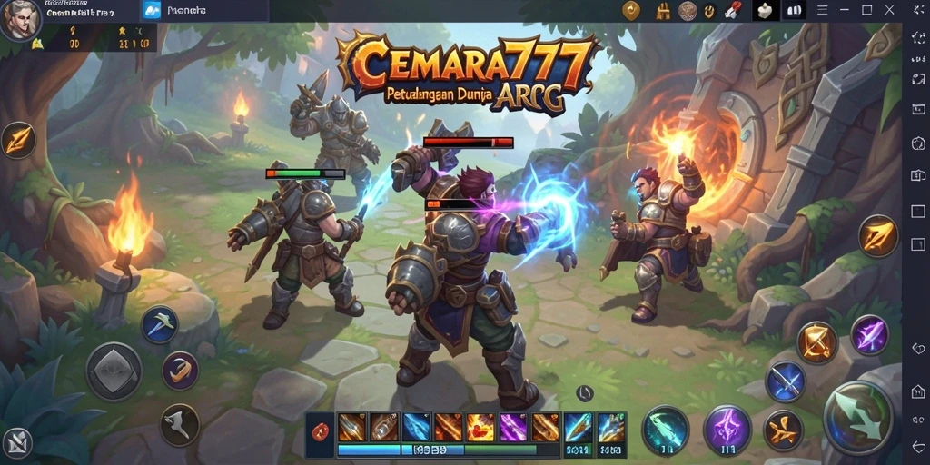 Tangkapan layar CEMARA777 menunjukkan aksi pertarungan yang mendebarkan dalam dunia ARPG.