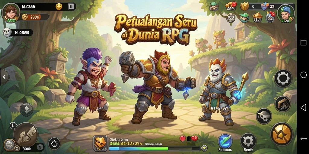 Tampilan gameplay <strong>MZ356</strong> dengan aksi seru dan karakter yang kaya.