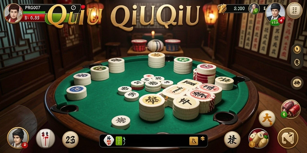 Screenshot gameplay QiuQiu yang menegangkan dan menghibur.