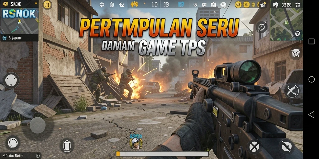 Tampilan gameplay seru dan mendebarkan di RSNOK.